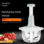 Load image into Gallery viewer, Manual Hand Push Chopper | Multi-functional Vegetable  Grinder
