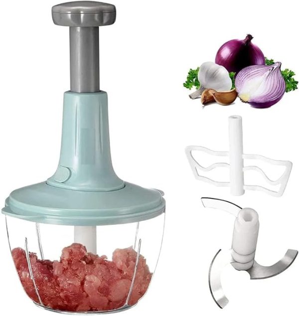 Manual Hand Push Chopper | Multi-functional Vegetable  Grinder