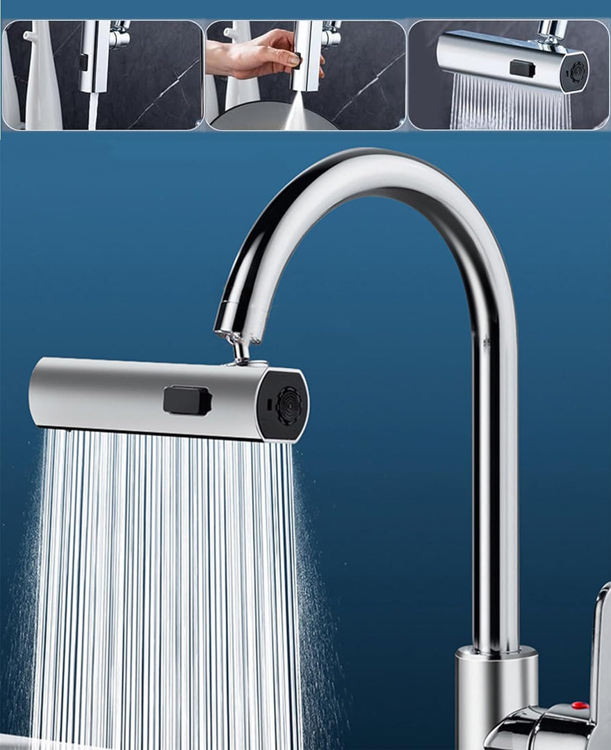 Multifunctional Kitchen Sink Waterfall Faucet