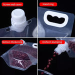 Load image into Gallery viewer, Moisture-proof Sealed Transparent Food Grain Pouch
