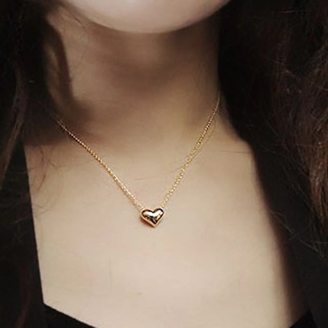 Stainless Steel Heart Shape Necklace