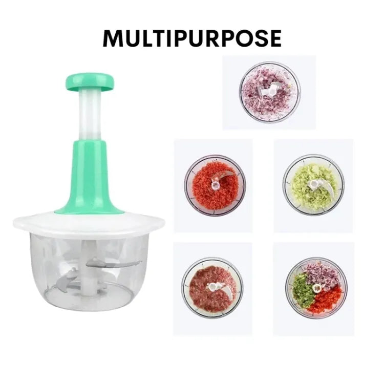 Manual Hand Push Chopper | Multi-functional Vegetable  Grinder