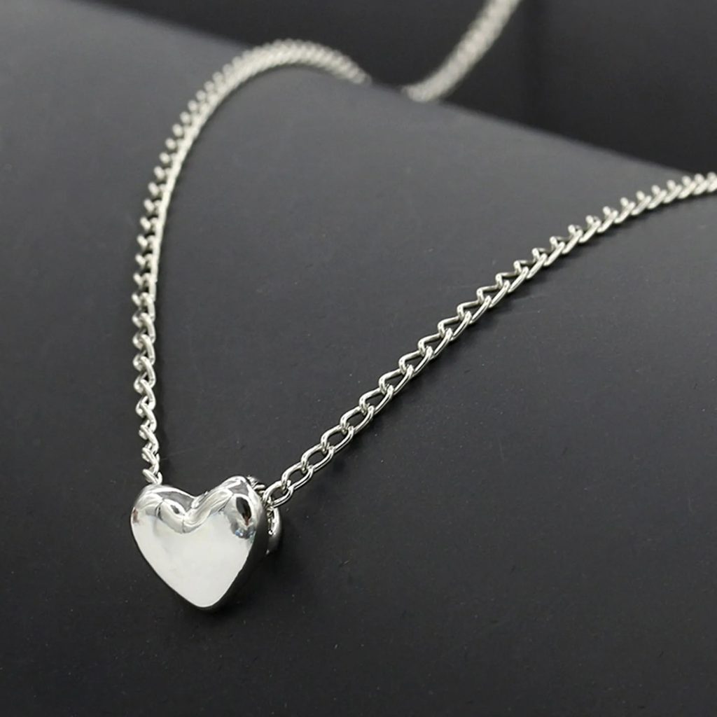 Stainless Steel Heart Shape Necklace